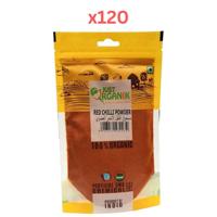 Just Organic Red Chilli Powder 100gm Pack of 120