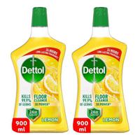 Dettol Floor Cleaner Lemon 2X900ml