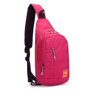 Women Men Nylon Casual Light Outdoor Chest Bag