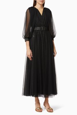 Shimmer Dress with Belt Shimmer Dress with Belt