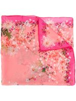 Givenchy floral print scarf - PINK