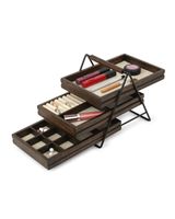 Umbra Terrace Jewelry Tray Black Walnut