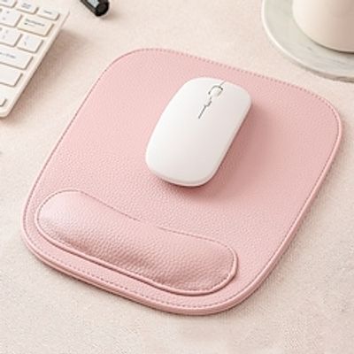Wrist Rest Mouse Pad 2028 inch Pain Relief Non-Slip Waterproof Leather Memory Foam Mousepad for Computers Laptop PC Office Home Gaming Lightinthebox