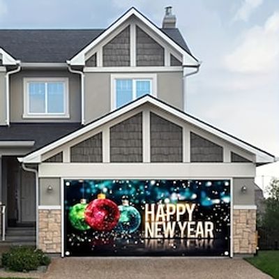 Christmas Outdoor Garage Door Cover New Year Xmas Door Banner Large Door Mural Christmas Backdrop Decoration for Holiday Home Wall Decorations Lightinthebox Christmas Outdoor Garage Door Cover New Year Xmas Door Banner Large Door Mural Christmas Backdrop Decoration for Holiday Home Wall Decorations Lightinthebox