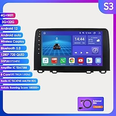 For Honda CRV CR-V 2017-2021 Car Multimedia Player Stereo Player Radio Android 12 Octa Core Carplay Lightinthebox