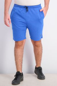 Mens Pull-On Drawstring Short  Imperial Blue Melage