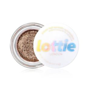 Lottie Power Foil Unphased Eyeshadow Pot Bronze