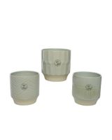 Kaemingk Planter Stoneware 850653 Assorted 1 Piece By Homesmiths