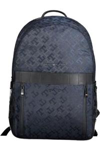 Tommy Hilfiger Blue Polyester Backpack (TO-20397)