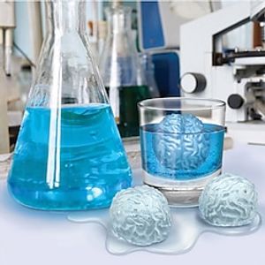 Brain Shape Silicone Mold Ice Cube Maker Ice Ball Mold Whiskey Wine Cocktail Halloween Party Decor Bar tool Kitchen Accessories Lightinthebox