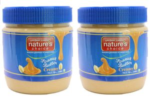 Natures Choice Peanut Butter Creamy 340gm (Pack of two)