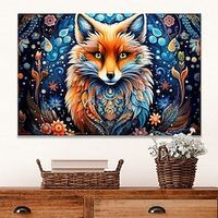 Wall Art Canva Prints and Posters Abstract Portrait Pictures Decorative FabricPainting For Living Room Pictures No Frame Lightinthebox - thumbnail