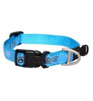 Rogz Turquoise Paw Collar Medium