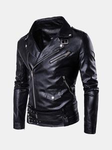 Plus Size PU Leather Jackets