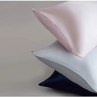 100% Mulberry Silk Pillowcase for Hair and Skin Health,Soft and Smooth Luxury Silk Pillow Cover,19 Momme Natural Silk Pillow Case Envelope Closure ,1pc Lightinthebox - thumbnail