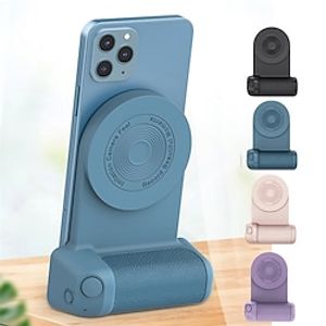 Magnetic Smartphone CapGrip Camera Cell Phone Handle Grip Photo 10W Wireless Charging Stand Phone Holder with Bluetooth Wireless Remote Control Compatible for iPhone Samsung Video Shooting Lightinthebox