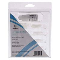 Cuccio Pro Pro Ultra Clear Tips 100pcs Acrylic Nails