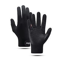 Touch Gloves Warm Skidproof Reduces Chafing Skiing Full Finger Gloves Sports Gloves Black for Adults' Outdoor Exercise Activity  Sports Gloves Lightinthebox - thumbnail