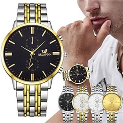 ORLANDO Men Quartz Watch  Analog Quartz Classic Fashion Stylish Formal Style Large Dial Alloy Alloy Classic Theme Fashion miniinthebox
