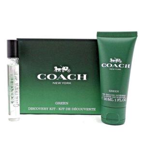 Coach Green (M) Mini Set Edt 7.5Ml + All Over Shower Gel 30Ml