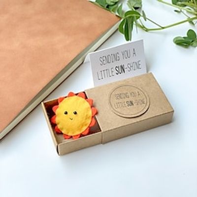 Mini Matchbox Gift Box You are my sun Cute Cartoon Ghost Pizza Sun Gifts Festival with Xmas Decoration Box Creative Gift Card Lightinthebox