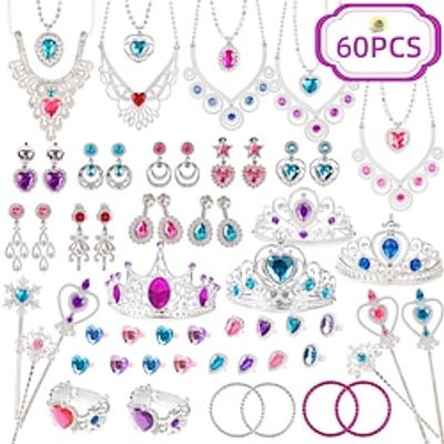 Children's Necklace Bracelet Cute Pendant Girl's Jewelry Creative Princess Scepter Jewelry Gift Box Fairy Colored Bracelet Gifts for girls aged 4-6 years old Lightinthebox Children's Necklace Bracelet Cute Pendant Girl's Jewelry Creative Princess Scepter Jewelry Gift Box Fairy Colored Bracelet Gifts for girls aged 4-6 years old Lightinthebox