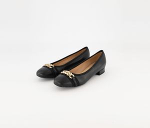 Womens  D Wistrey Flat Shoes  Black