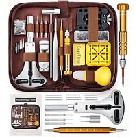 Watch Repair Kit, EasyTime 149 pcs Watch Adjustment Tool Kit, Watch Band Tool Kit, Watch Battery Replacement Tool Kit, Watch Back Remover Tool, Spring Bar Tool with Carrying CaseInstruction Manual Lightinthebox - thumbnail