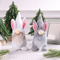 Easter Faceless Doll Decorations: Cute Bunny Doll Figurines, Perfect for Creating Festive Party Atmosphere Props and Decorations Lightinthebox Easter Faceless Doll Decorations: Cute Bunny Doll Figurines, Perfect for Creating Festive Party Atmosphere Props and Decorations Lightinthebox