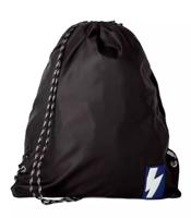 Neil Barrett Sleek Black Nylon Drawstring Backpack (NEBA-21073)