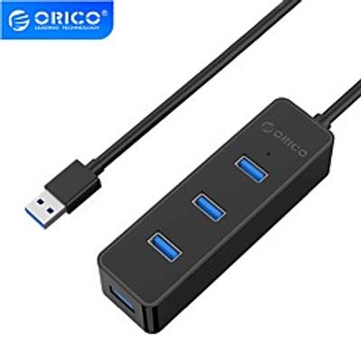 ORICO LED Indicator USB3.0 Type A to 4USB3.0 USB Hub 4 Ports 5Gbps For Windows PC Laptop Lightinthebox