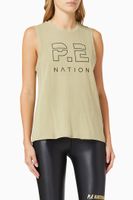 Shuffle High Twist Tank Top in Organic Cotton - thumbnail