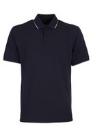Blue Cotton Polo Shirt - thumbnail