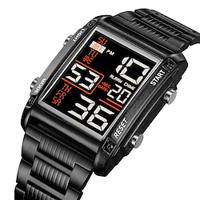 SKMEI Men Digital Watch Outdoor Sports Fashion Business Luminous Stopwatch Alarm Clock Countdown Steel Watch Lightinthebox