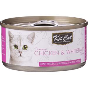 Kit Cat Tin Chicken & Whitebait Toppers 80 g