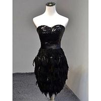 Women's Black Swan Ballerina Dancer Performance Dancing Dress Tiered Tutu Gown Cute Party Tulle Feather Gray Black Dress miniinthebox - thumbnail