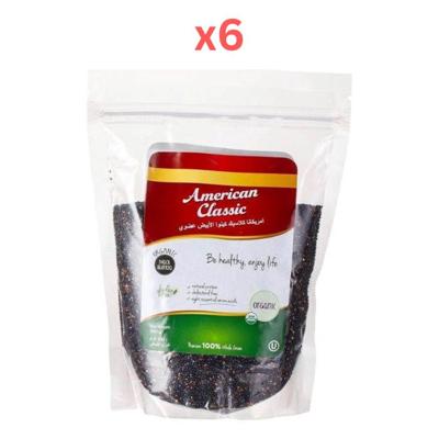 American Classic Organic Quinoa Black 500G Pack of 6