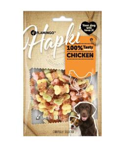 Flamingo Hapki Chicken Biscuits Dog Treats 85g