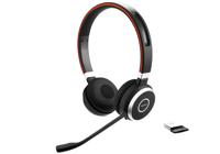 Jabra Evolve 65 Ms/Uc Stereo Office Headset With High-End Noise-Canceling Microphone And Earcups