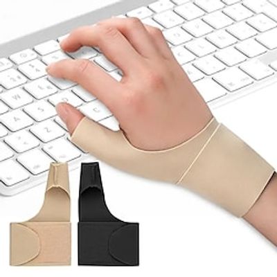 Thumb Sleeves Wrist Support High Elastic Wrist Brace Protector For Tendoniti Compression Thumb Wrist Brace Splint Support Breathable Adjustable Hand Protector Stabilizer Pain Relief Sprain Wristbands Lightinthebox