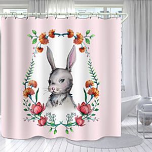 Animal Print Theme Series Digital Printing Shower Curtain Shower Curtains  Hooks Modern Polyester New Design Lightinthebox