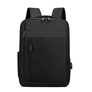 Commuter Backpacks Nylon Fiber Solid Color for Men for Women for Business Office Waterpoof miniinthebox