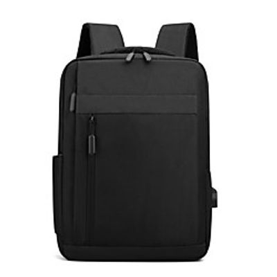 Commuter Backpacks Nylon Fiber Solid Color for Men for Women for Business Office Waterpoof miniinthebox