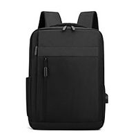 Commuter Backpacks Nylon Fiber Solid Color for Men for Women for Business Office Waterpoof miniinthebox - thumbnail