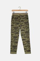 Big Boys Stretch Twill Camouflage Chino Pants  Olive Camo - thumbnail