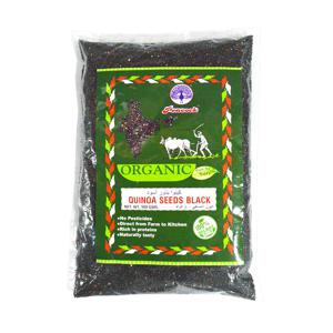 Peacock Organic Cquinoa Seeds Black 500gm