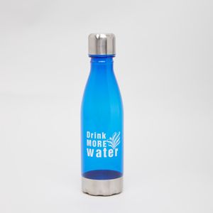 Slogan Printed Water Bottle with Screw Cap - 750 ml