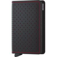 Secrid Slimwallet - Perforated - Black/Red