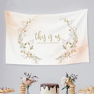 Wedding Tapestry Art Decor Photograph Backdrop Blanket Curtain Hanging Home Bedroom Living Room Decoration Lightinthebox