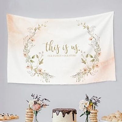 Wedding Tapestry Art Decor Photograph Backdrop Blanket Curtain Hanging Home Bedroom Living Room Decoration Lightinthebox